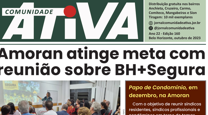 Comunidade Ativa – Edição 160 – Outubro de 2023 – Leia online