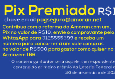 Recursos do Pix Premiado já estão sendo utilizados na revitalização da sede da Amoran